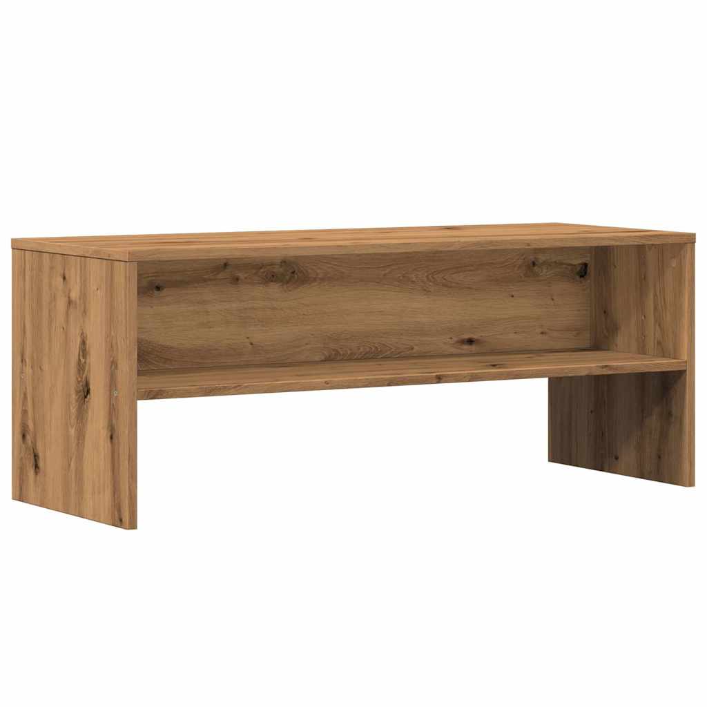 TV shelf Artisan oak 100x40x40 cm wood material
