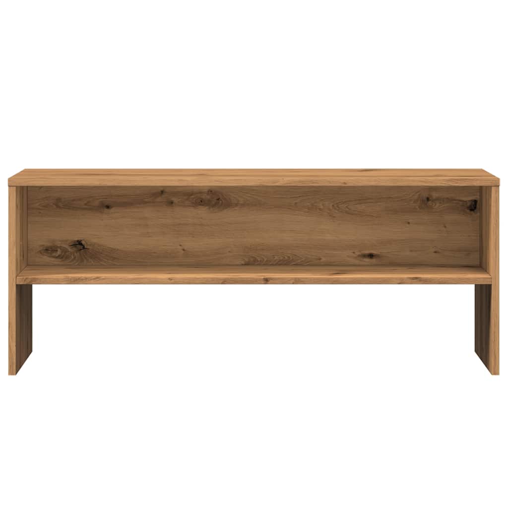 TV shelf Artisan oak 100x40x40 cm wood material