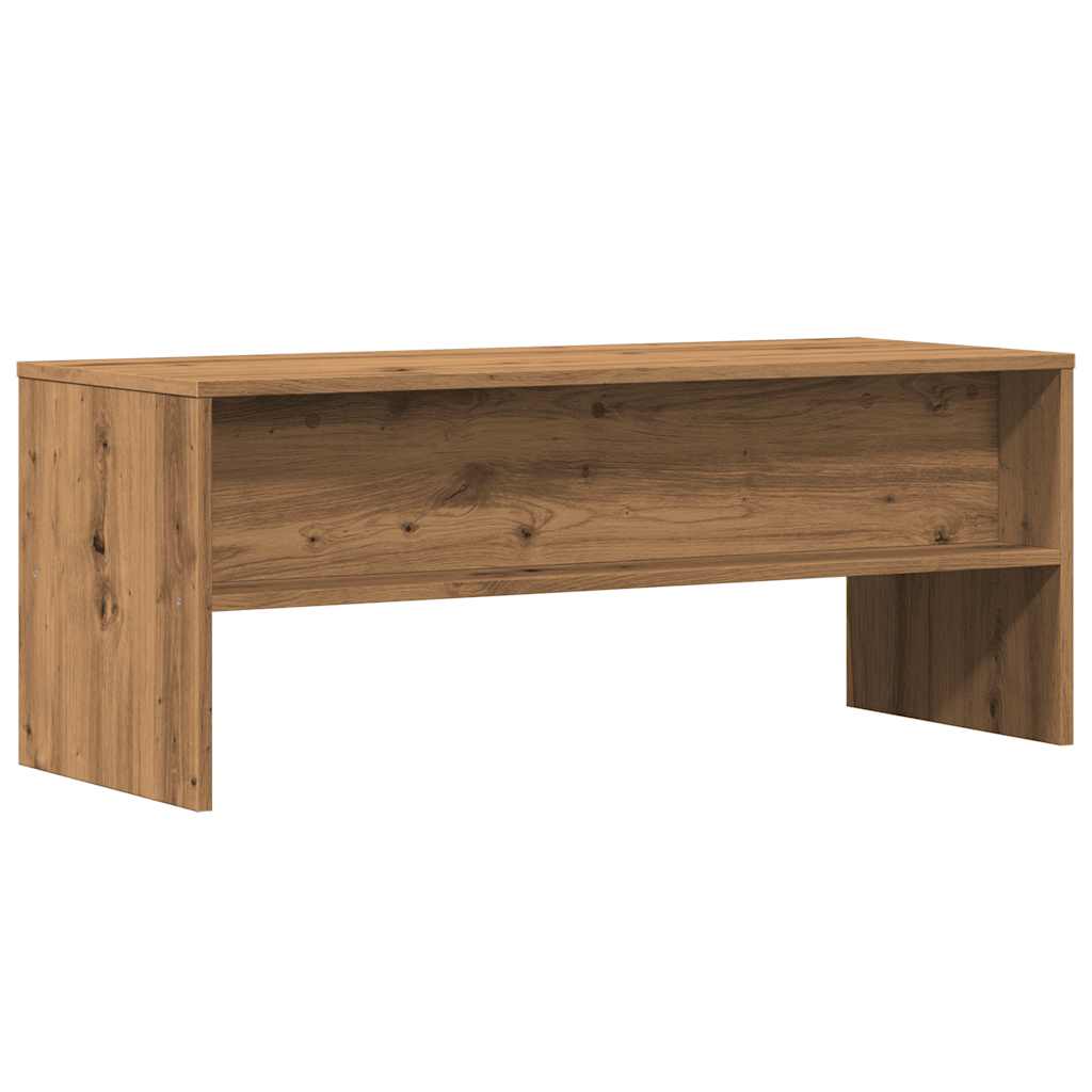 TV shelf Artisan oak 100x40x40 cm wood material