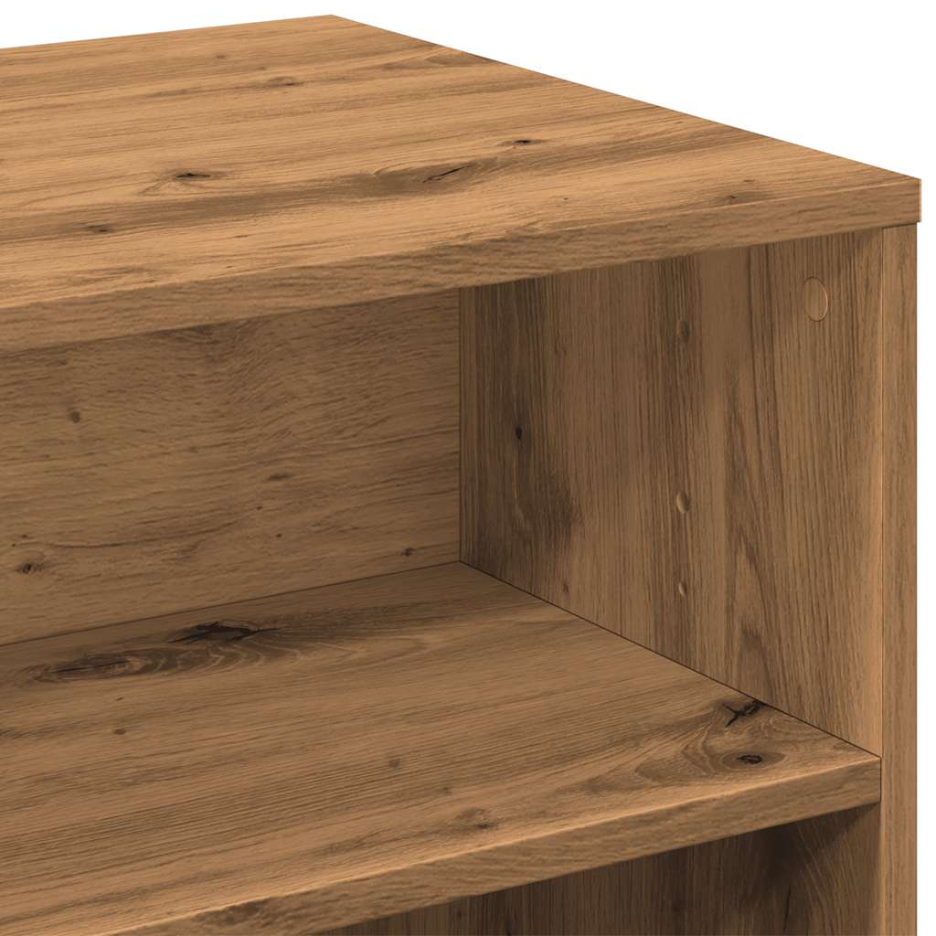 TV shelf Artisan oak 100x40x40 cm wood material