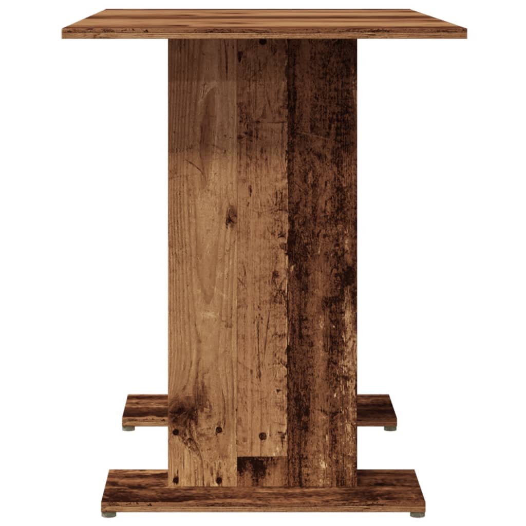 Dining table old wood look 110x60x75 cm wood material