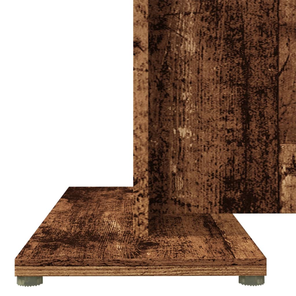 Dining table old wood look 110x60x75 cm wood material