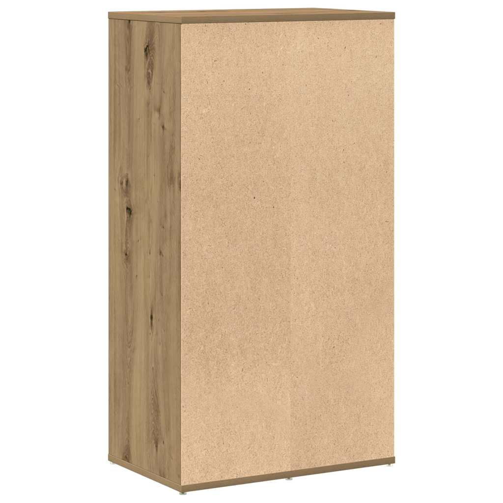 Étagère à chaussures Artisan en chêne 54x34x100,5 cm matériau bois