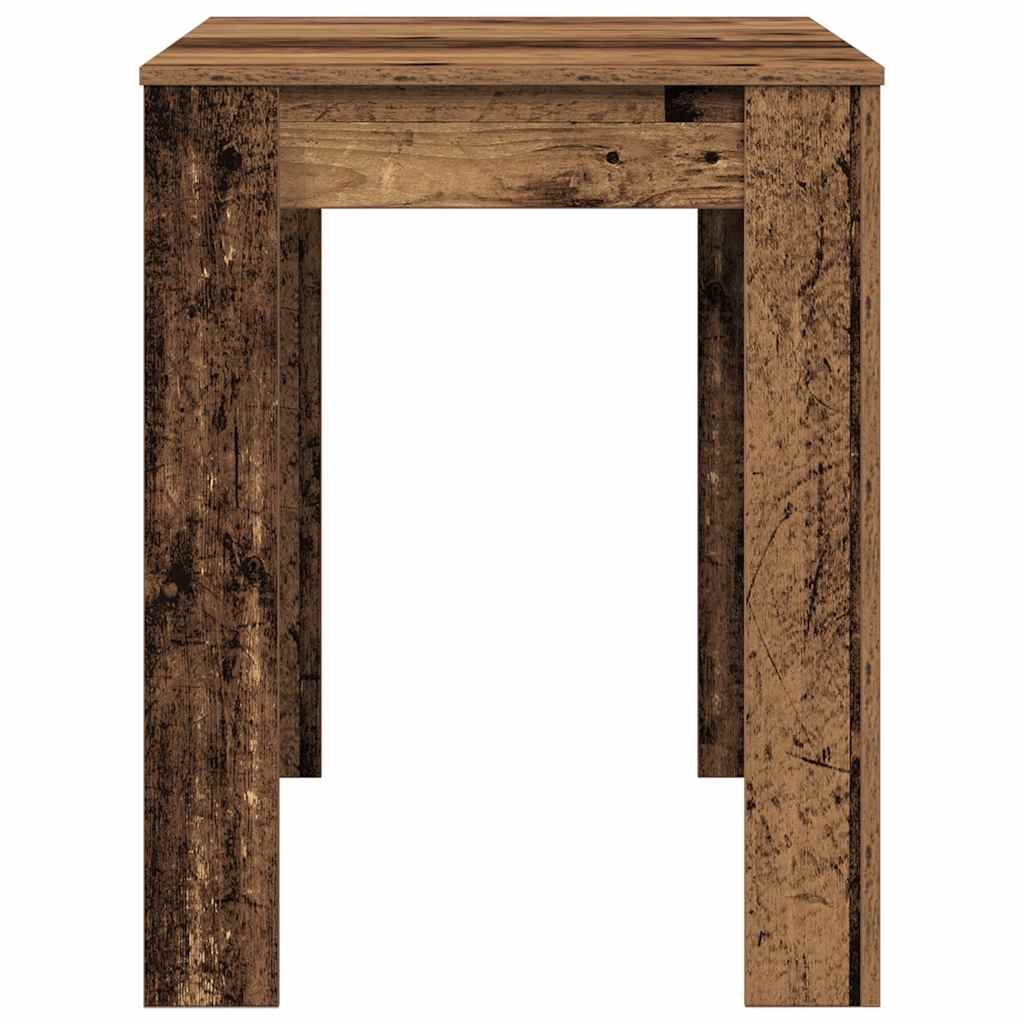 Dining table old wood look 120x60x76 cm wood material