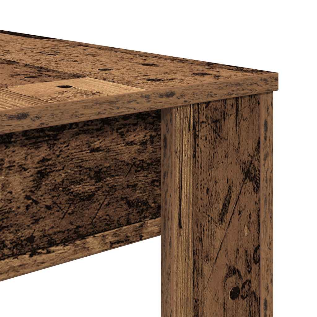 Dining table old wood look 120x60x76 cm wood material