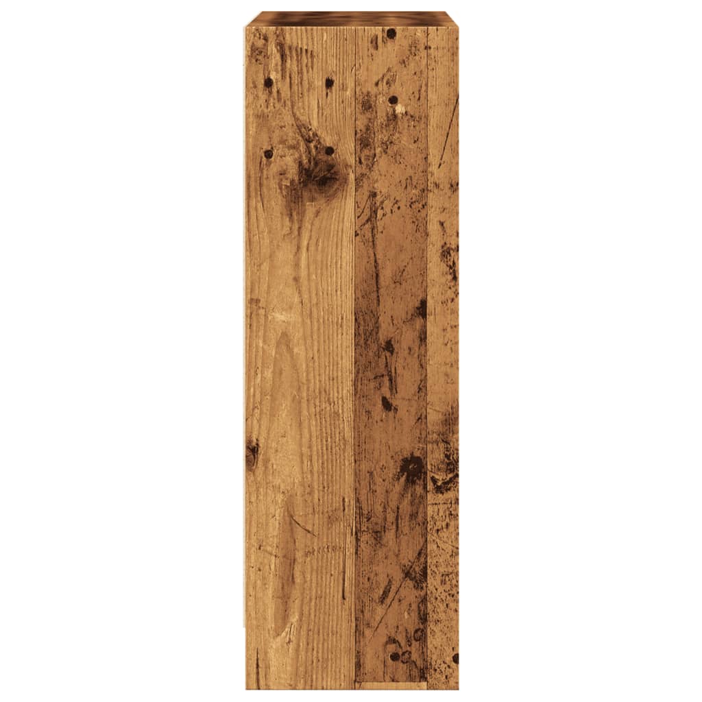 Bookshelf old wood look 60x24x76 cm wood material