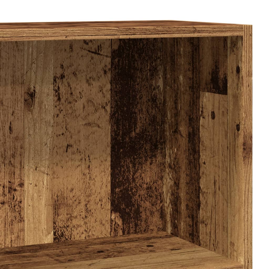 Bookshelf old wood look 60x24x76 cm wood material