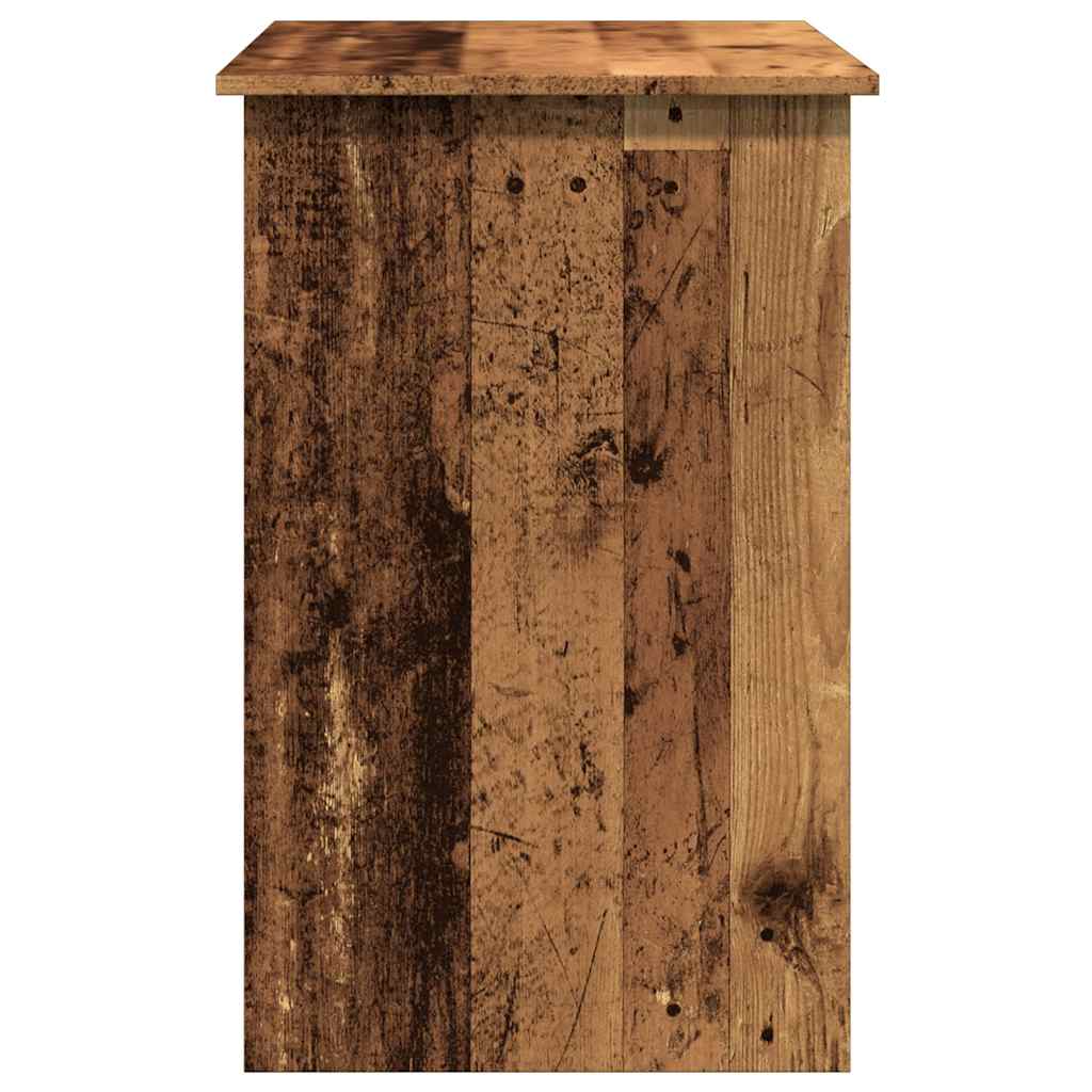Desk old wood look 100x50x76 cm wood material