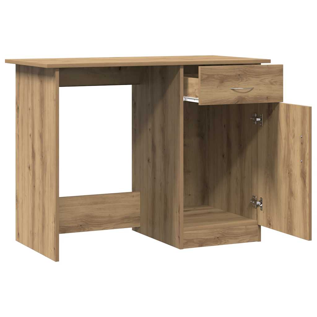 Desk Artisan Oak 100x50x76 cm Wood Material