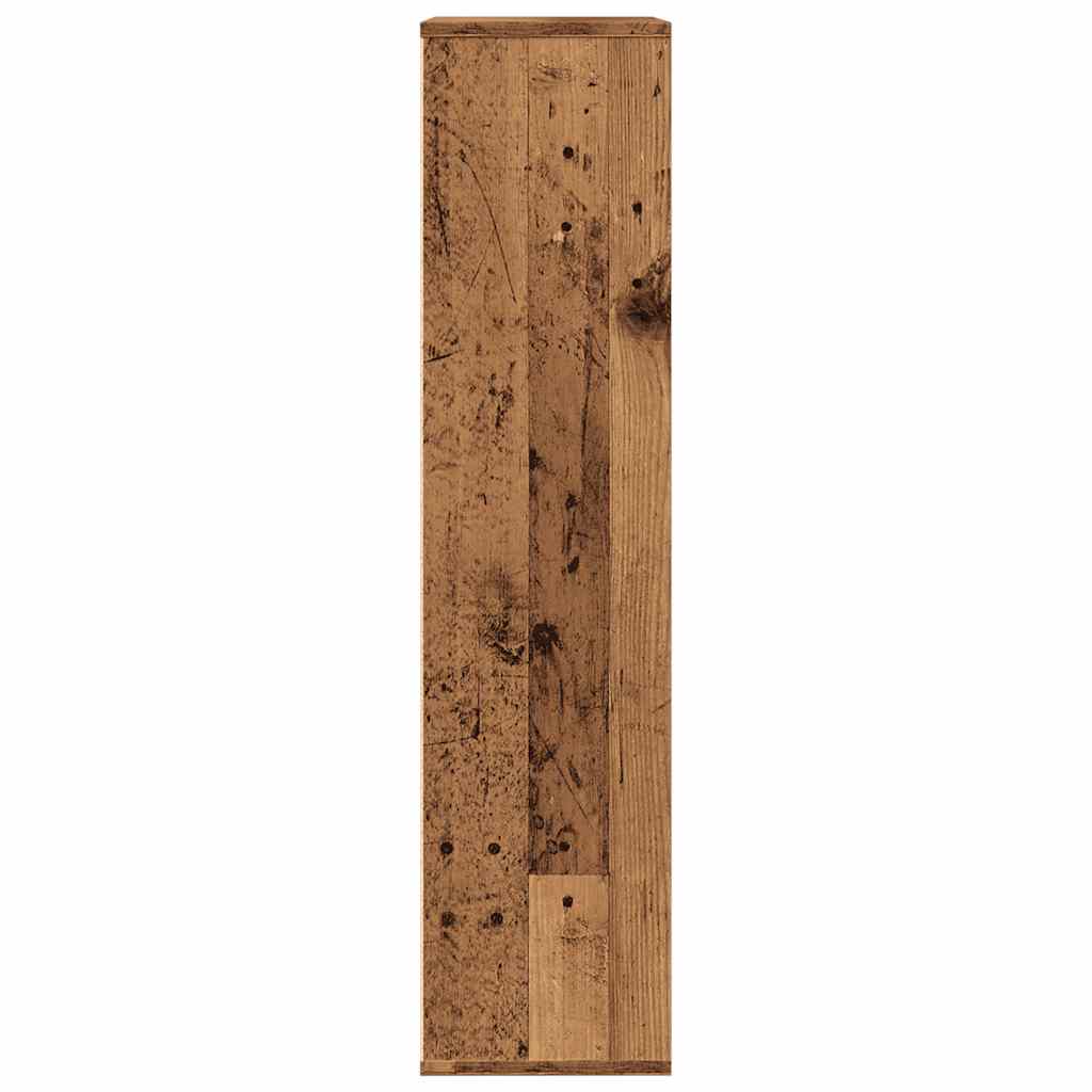Bookshelf old wood look 50x25x104 cm