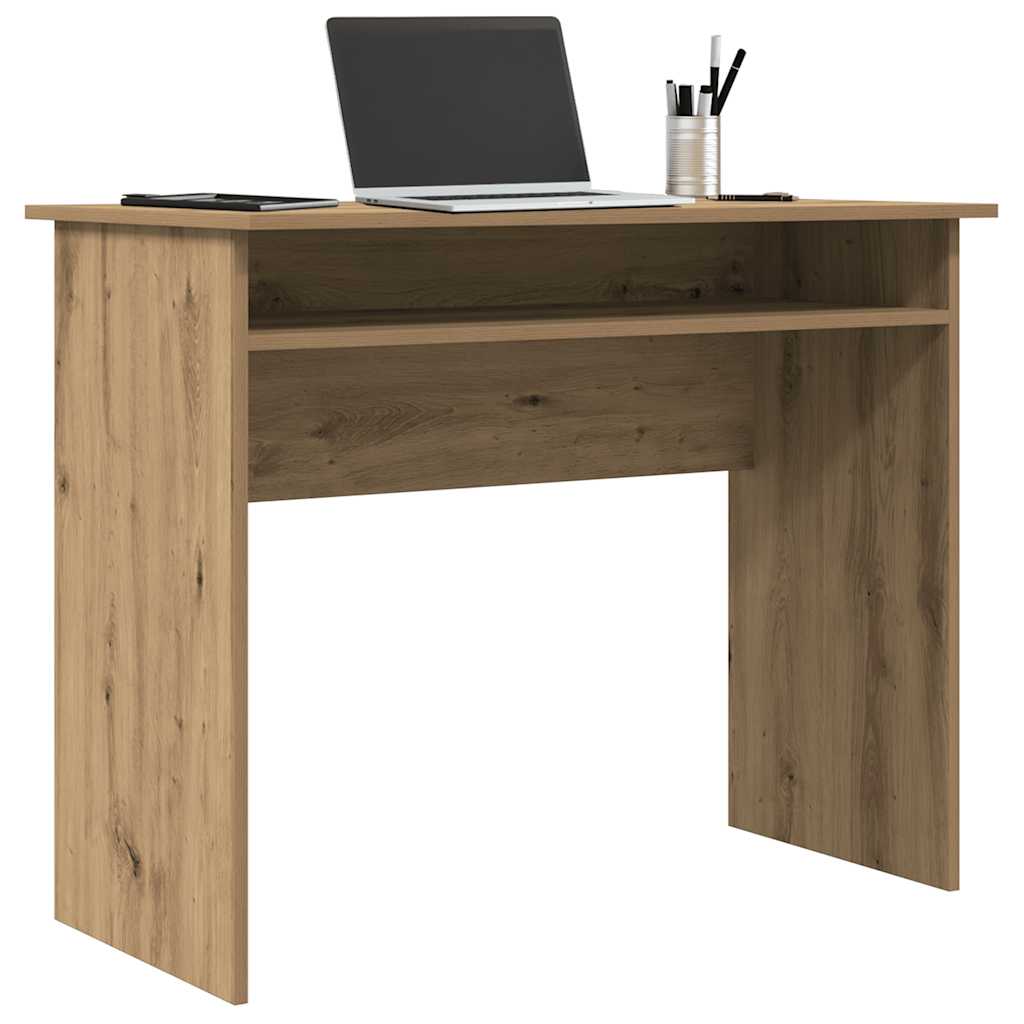 Desk Artisan Oak 90x50x74 cm Wood Material