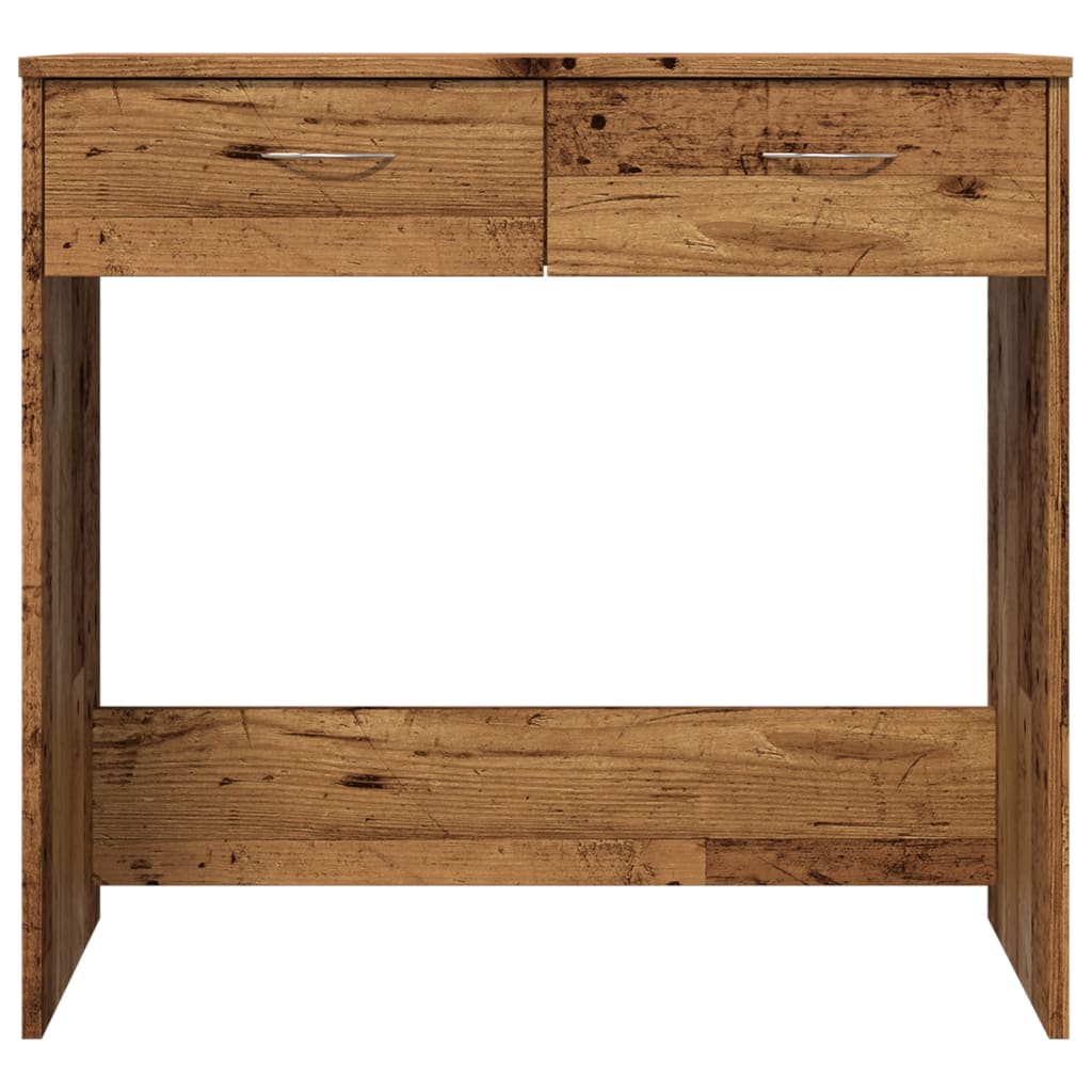 Desk old wood look 80x40x75 cm wood material