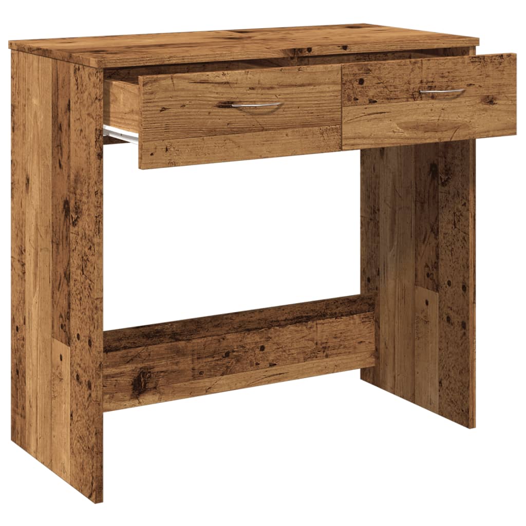 Desk old wood look 80x40x75 cm wood material