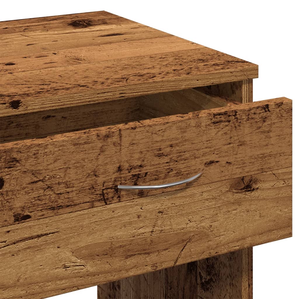 Desk old wood look 80x40x75 cm wood material