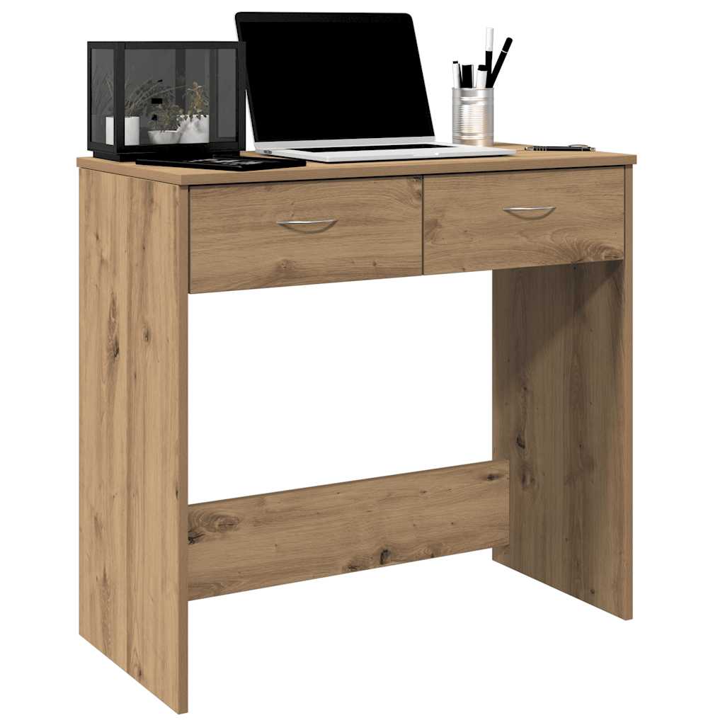 Schreibtisch Artisan-Eiche 80x40x75 cm Holzwerkstoff
