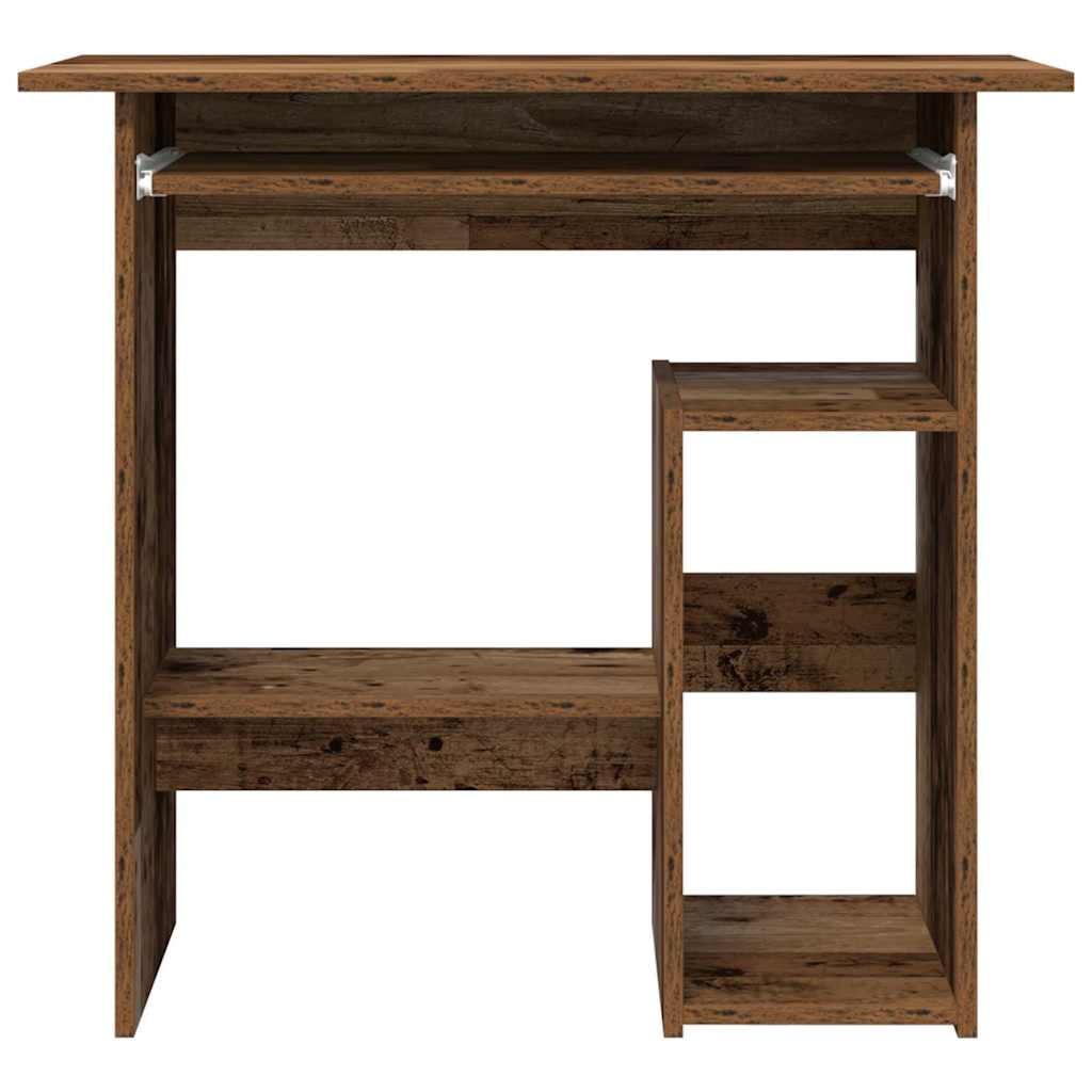 Desk reclaimed wood look 80x45x74 cm wood material