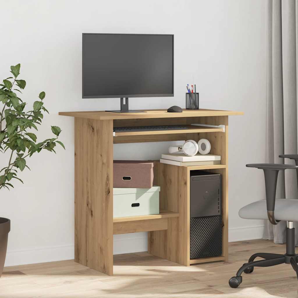 Desk Artisan Oak 80x45x74 cm wood material