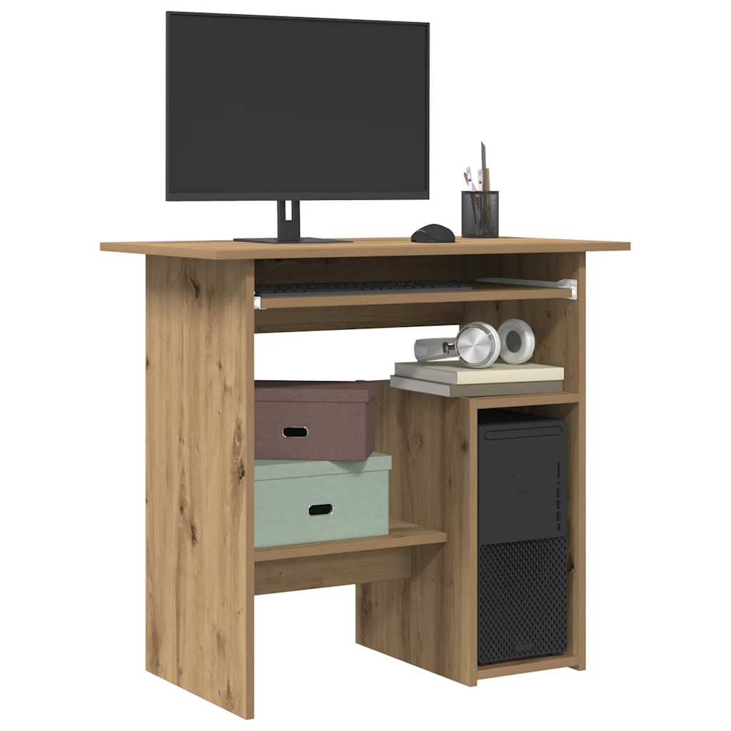 Desk Artisan Oak 80x45x74 cm wood material