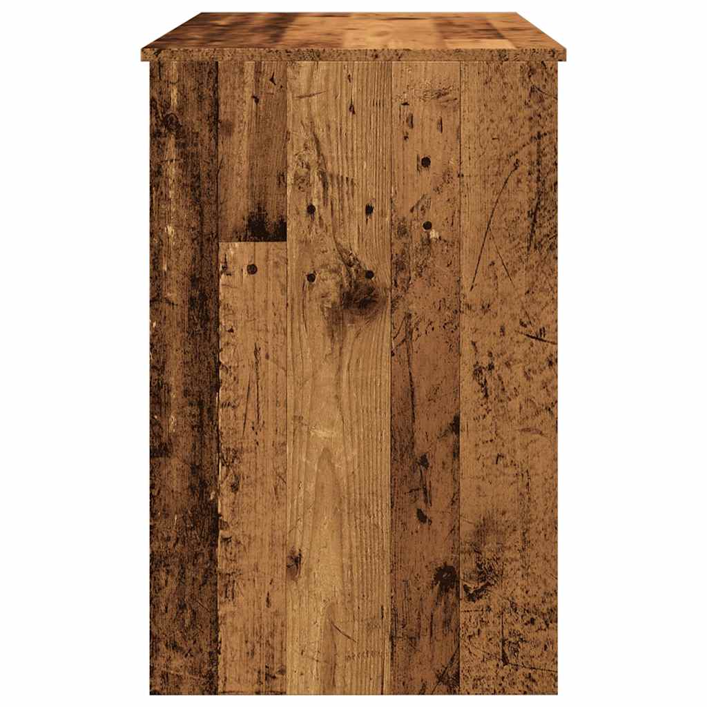 Desk old wood look 100x50x76 cm wood material