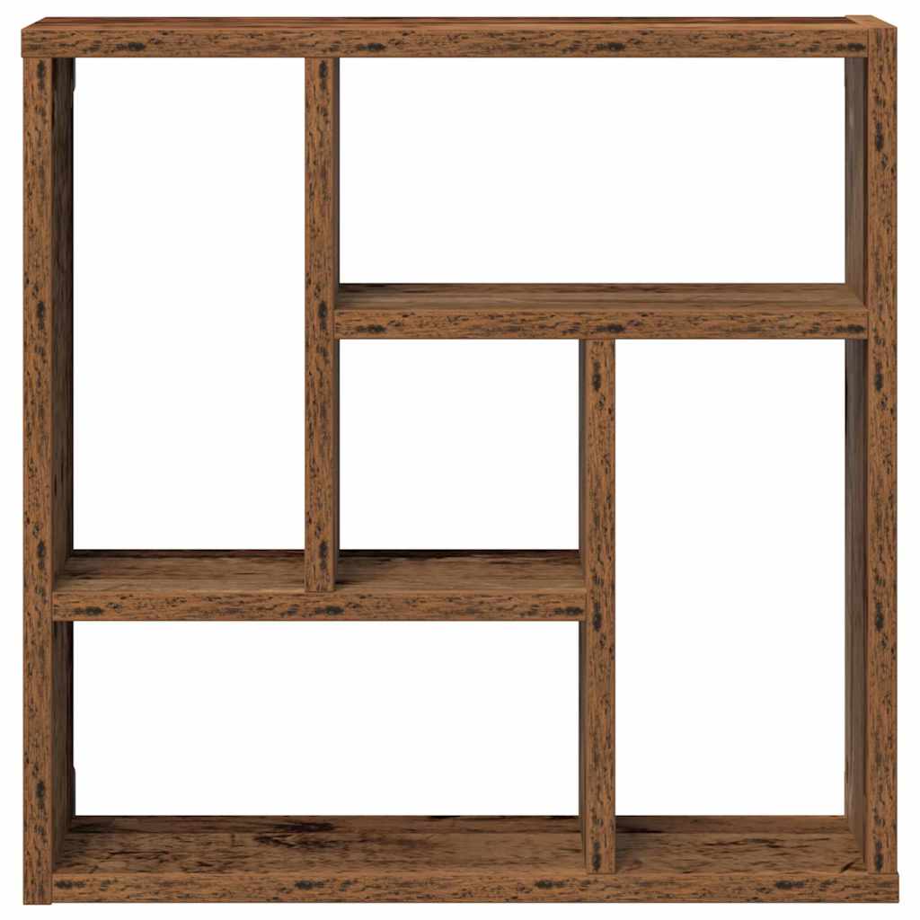 Wall shelf old wood look 45x16x45 cm wood material