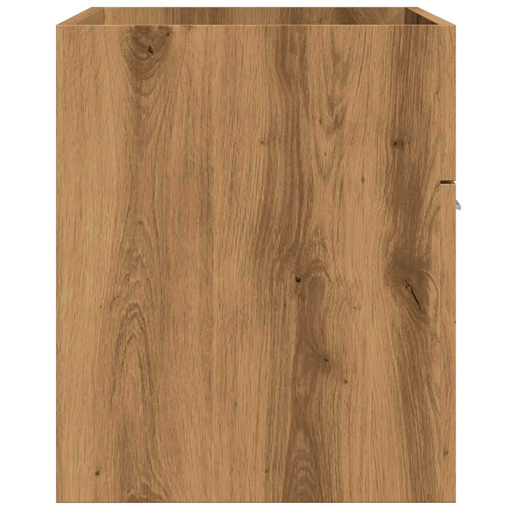 Washbasin cabinet Artisan oak 80x38.5x46 wood material