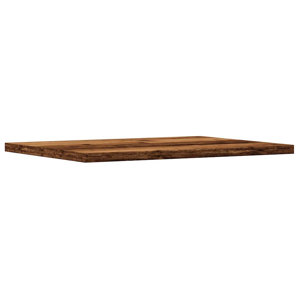 Étagères 4 pièces. Aspect bois de récupération 40x30x1,5 cm.