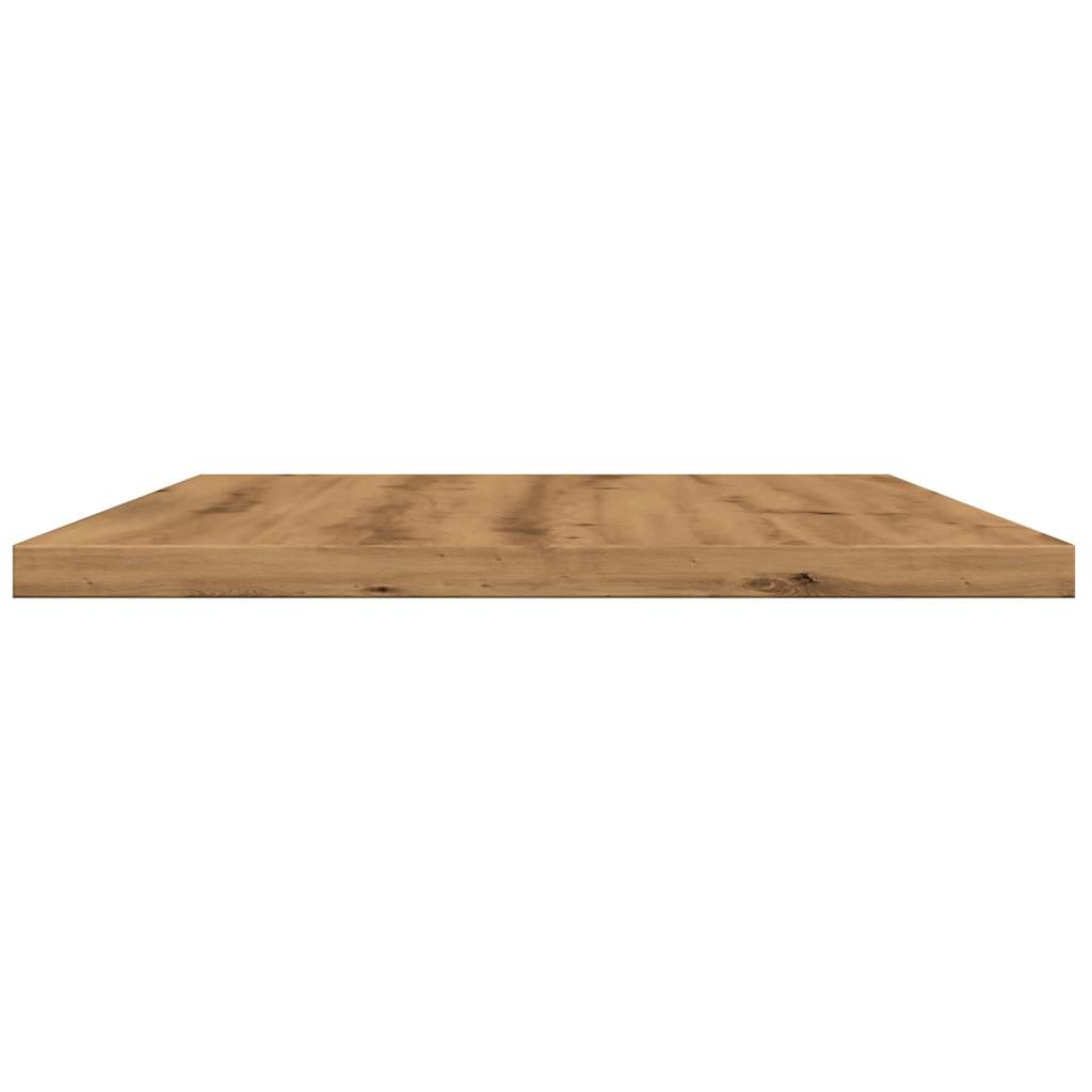 Étagères 4 pcs. Chêne artisanal 40x30x1,5 cm matériau bois