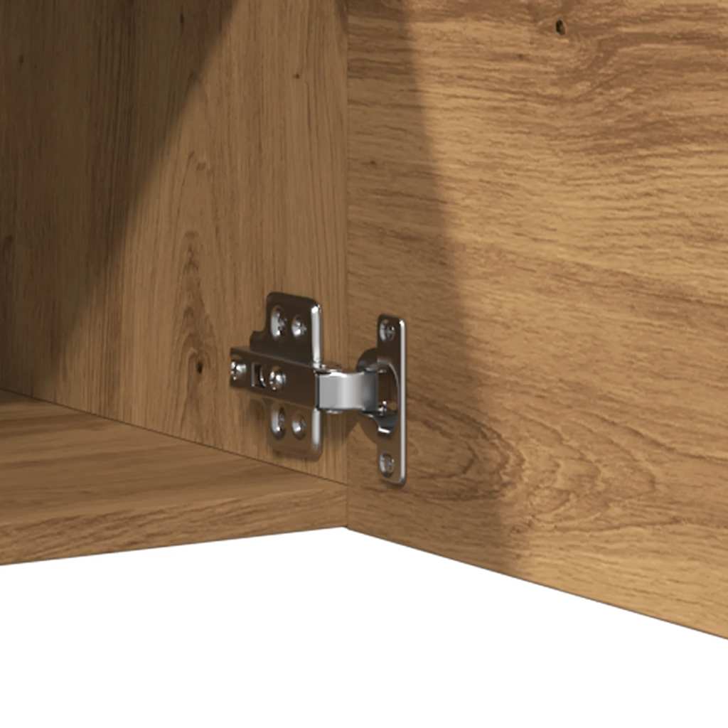 TV wall cabinet Artisan oak 30.5x30x30 cm