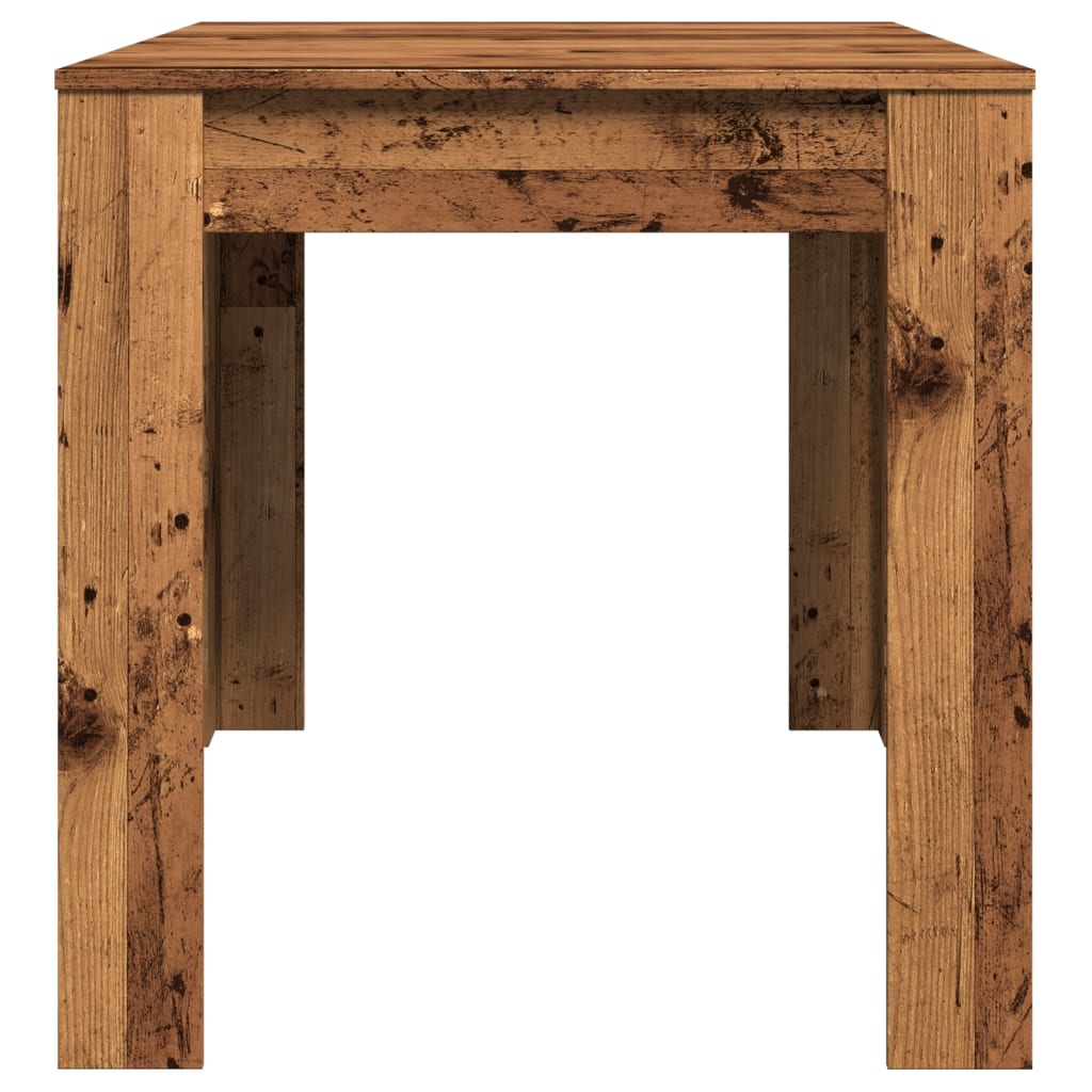 Dining table old wood look 140x74.5x76 cm wood material