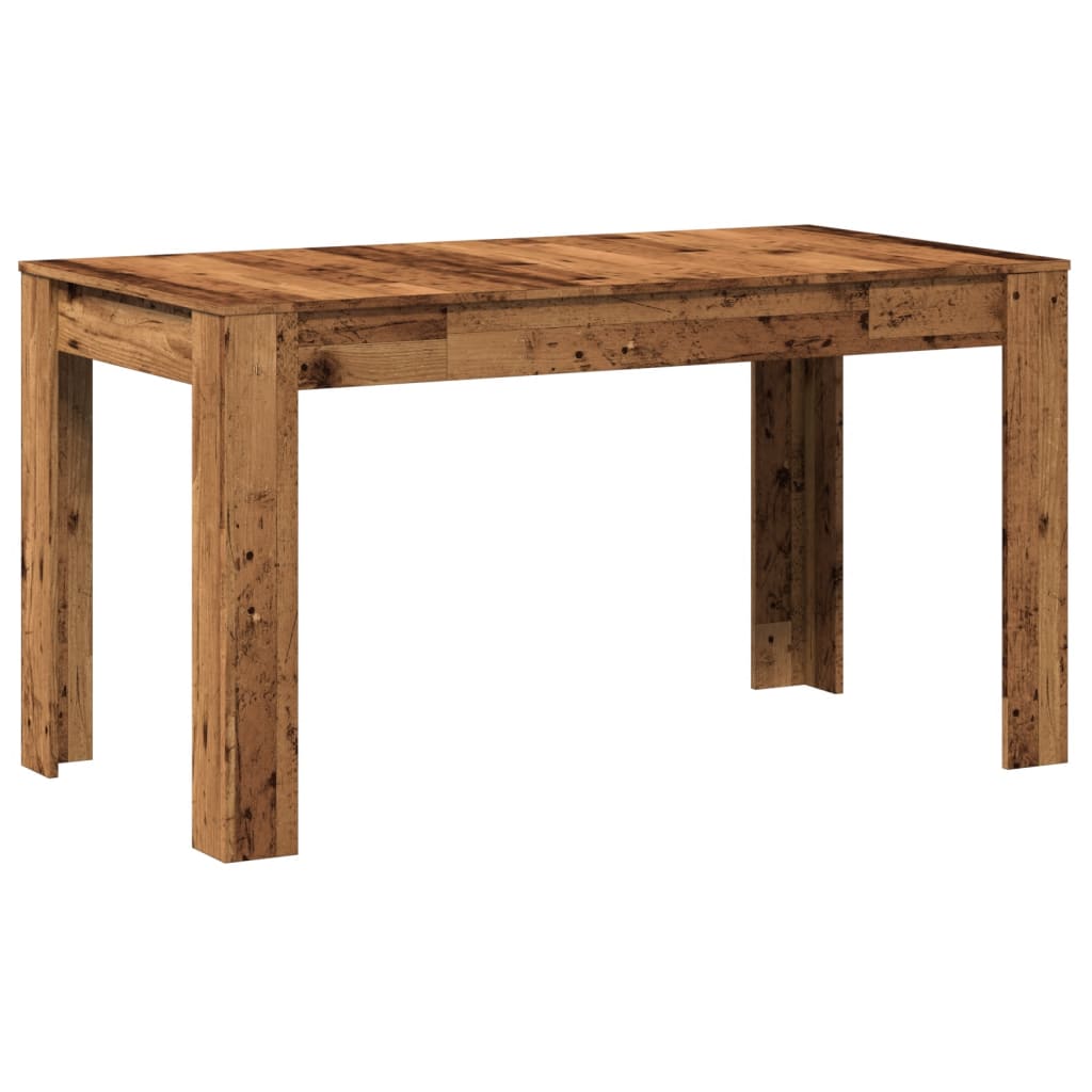Dining table old wood look 140x74.5x76 cm wood material