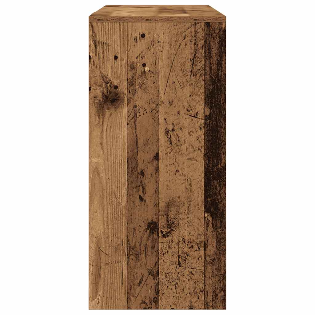 Desk old wood look 102.5x35x75 cm wood material