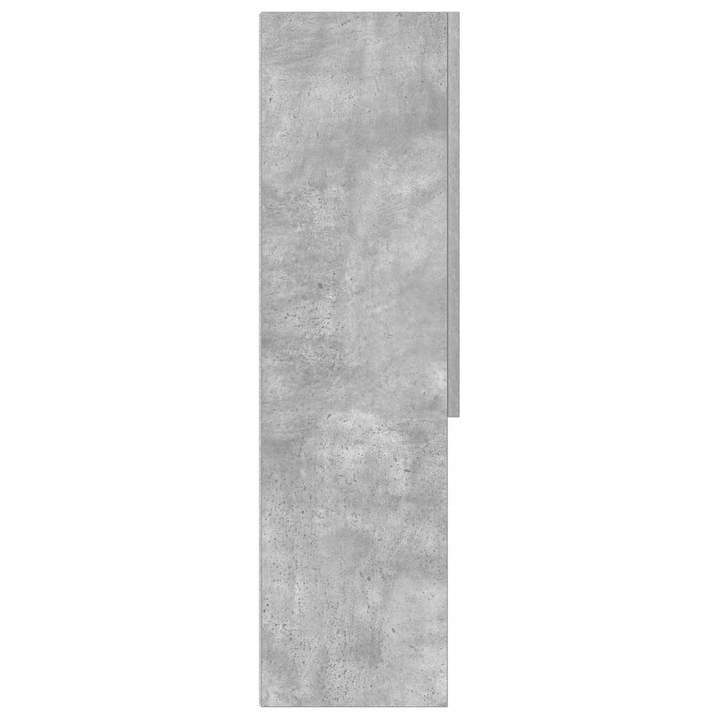 Washing machine cabinet concrete grey 70.5x25.5x90 cm