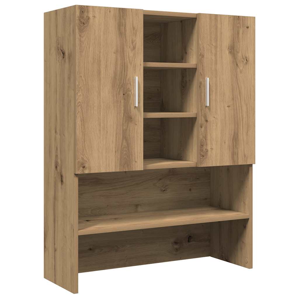 Washing machine cabinet Artisan oak 70.5x25.5x90 cm