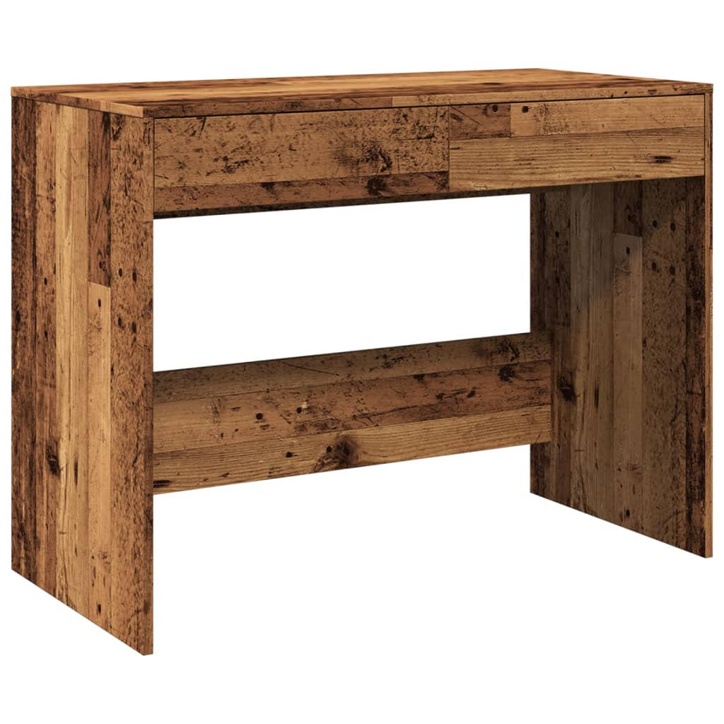 Desk old wood look 101x50x76.5 cm wood material