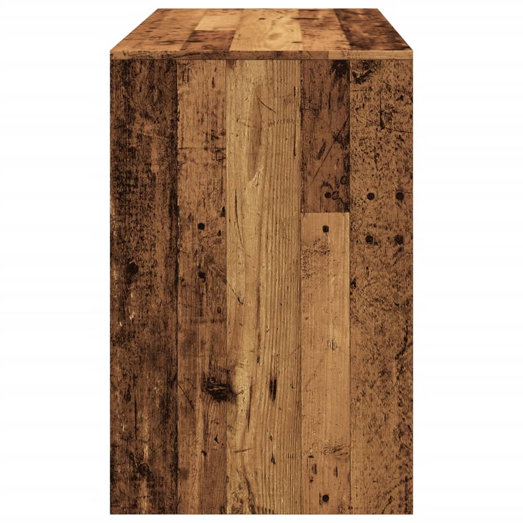 Desk old wood look 101x50x76.5 cm wood material