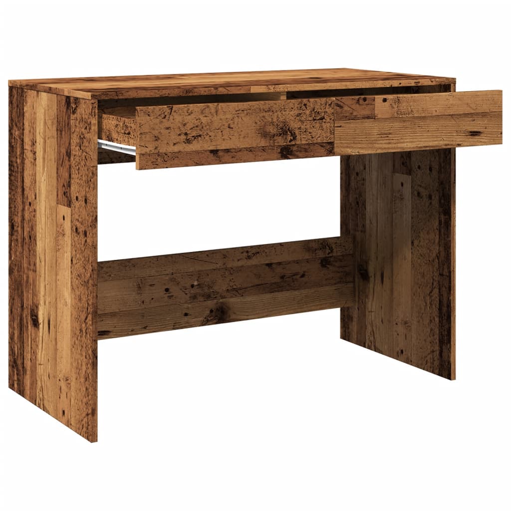 Desk old wood look 101x50x76.5 cm wood material