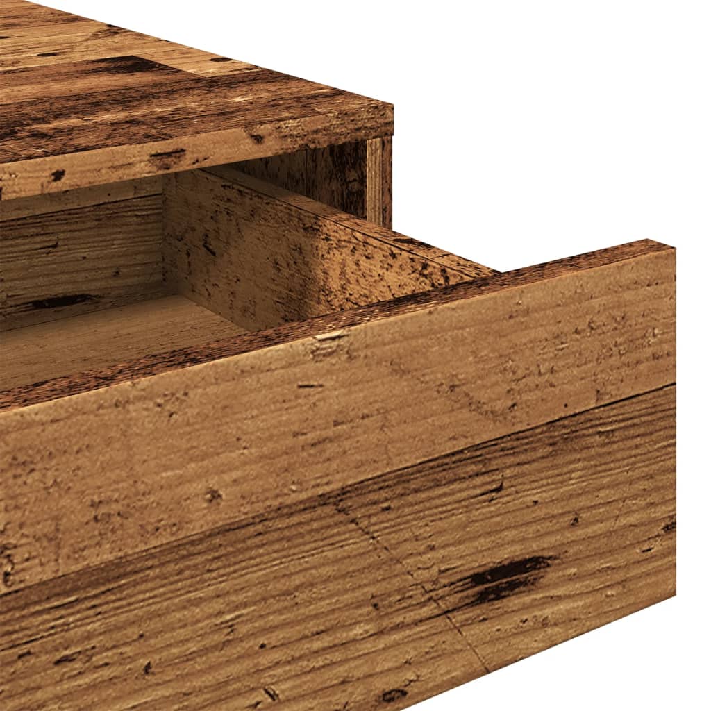 Desk old wood look 101x50x76.5 cm wood material