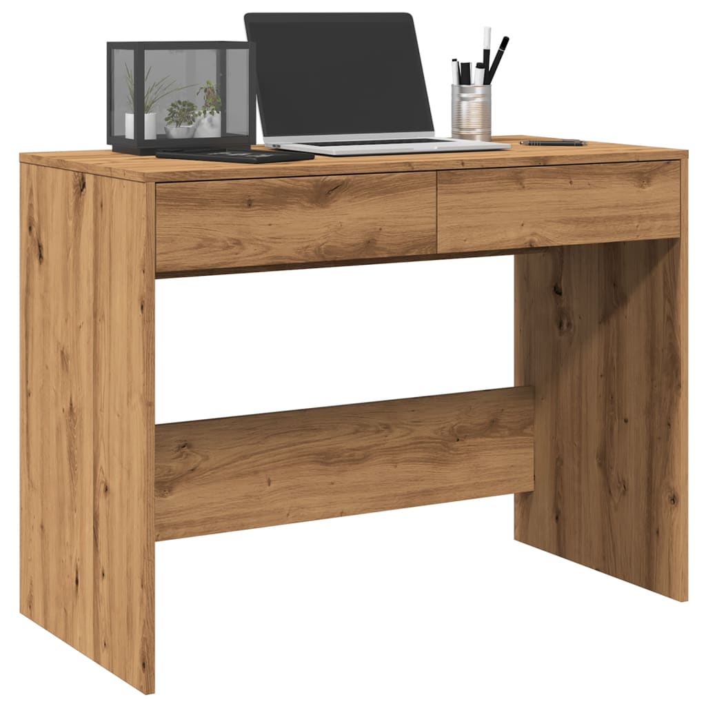Desk Artisan Oak 101x50x76.5 cm Wood Material