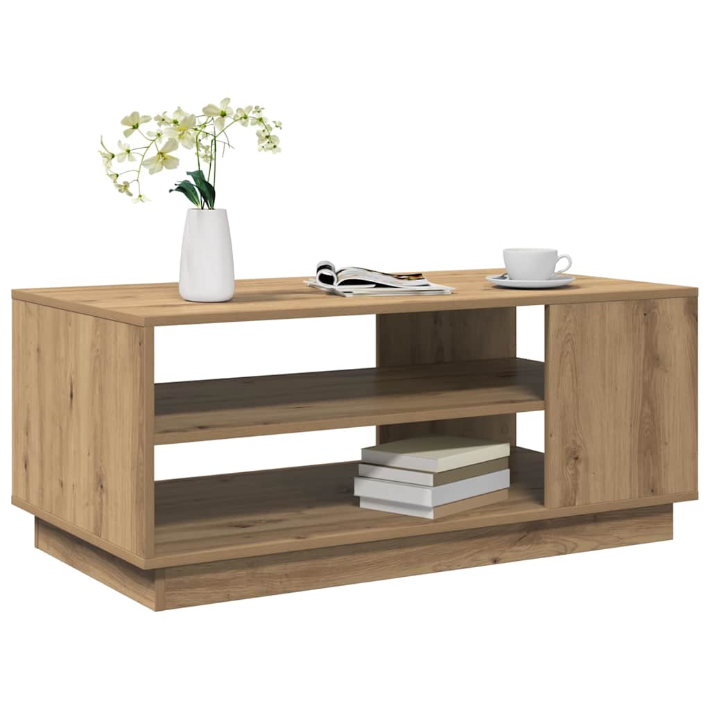 Couchtisch Artisan-Eiche 102x55x43 cm Holzwerkstoff