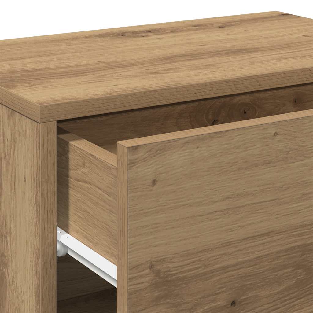 Wand-Nachttisch Artisan-Eiche