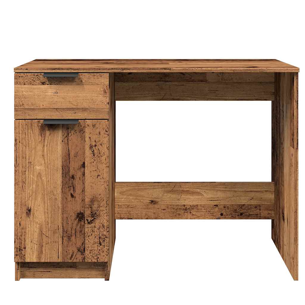 Desk old wood look 100x50x75 cm wood material