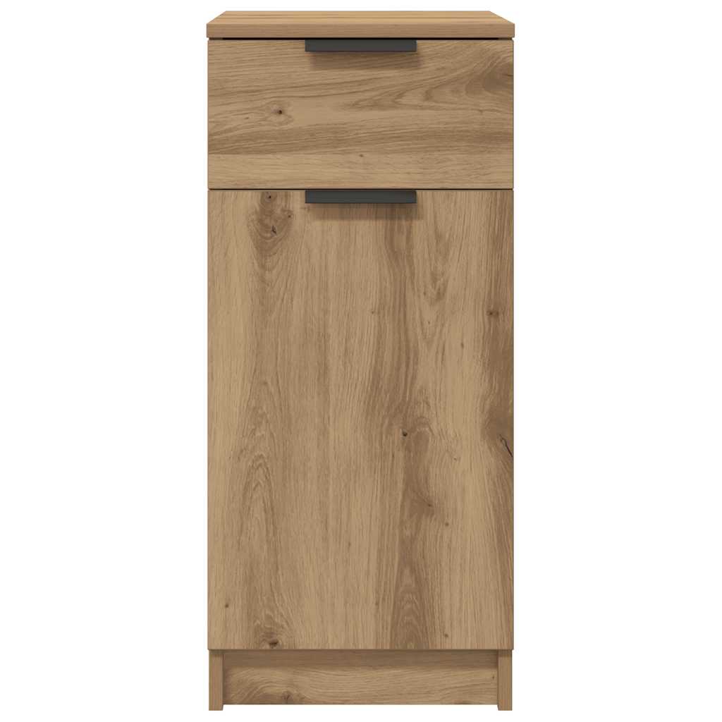 Office Cabinet Artisan Oak 33x50x75 cm Wood Material