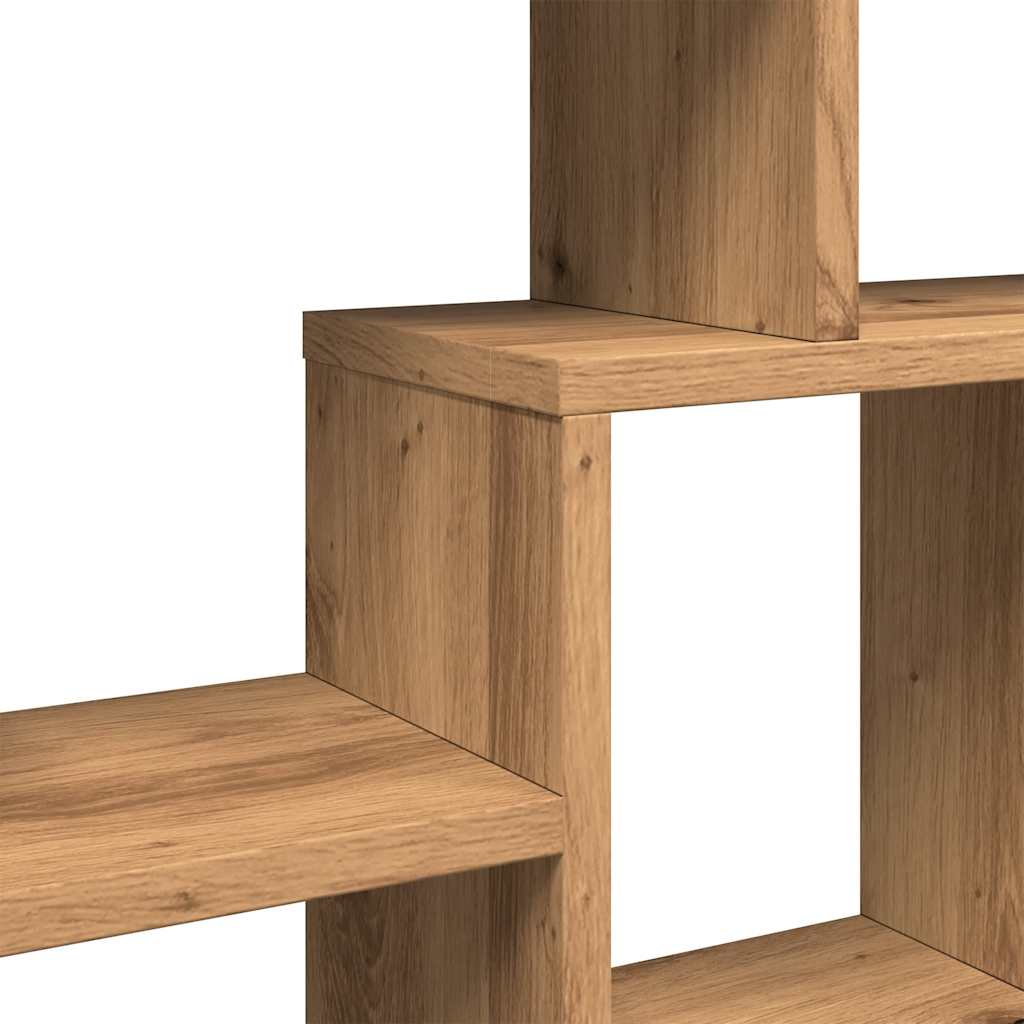 Wall shelf Artisan oak 85x16x52.5 cm wood material