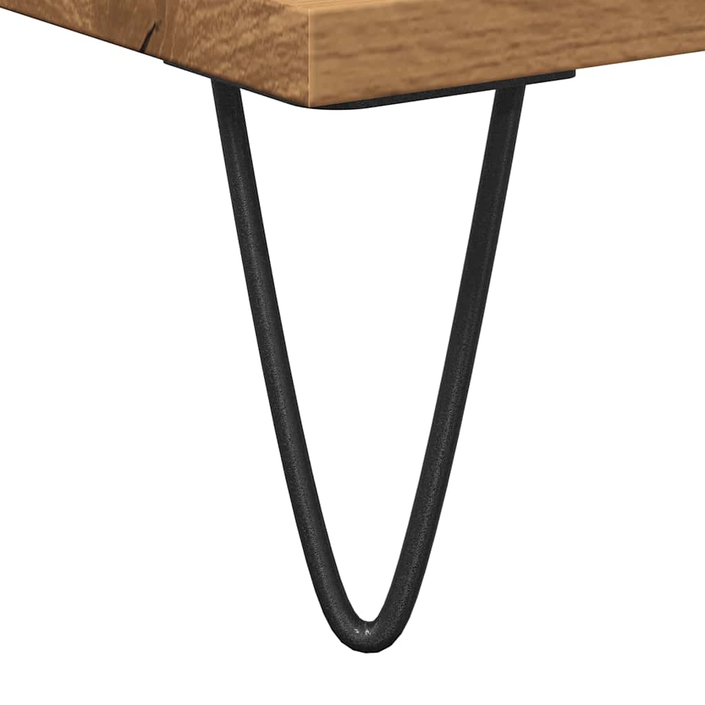 Washbasin cabinet Artisan oak 65x33x60 cm wood material