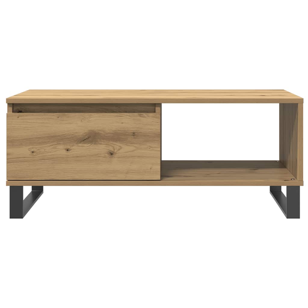 Couchtisch Artisan-Eiche 90x50x36,5 cm Holzwerkstoff