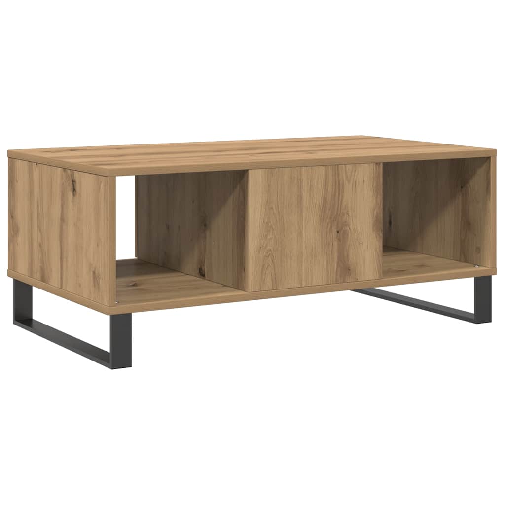 Couchtisch Artisan-Eiche 90x50x36,5 cm Holzwerkstoff
