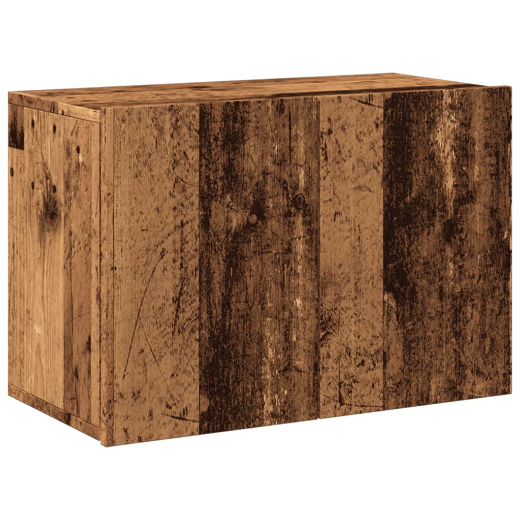 TV wall cabinet old wood look 60x30x41 cm