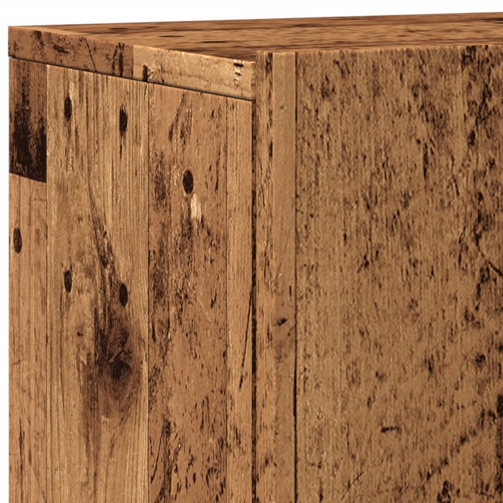 TV wall cabinet old wood look 60x30x41 cm