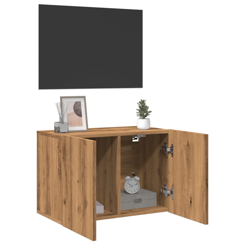TV wall cabinet Artisan oak 60x30x41 cm
