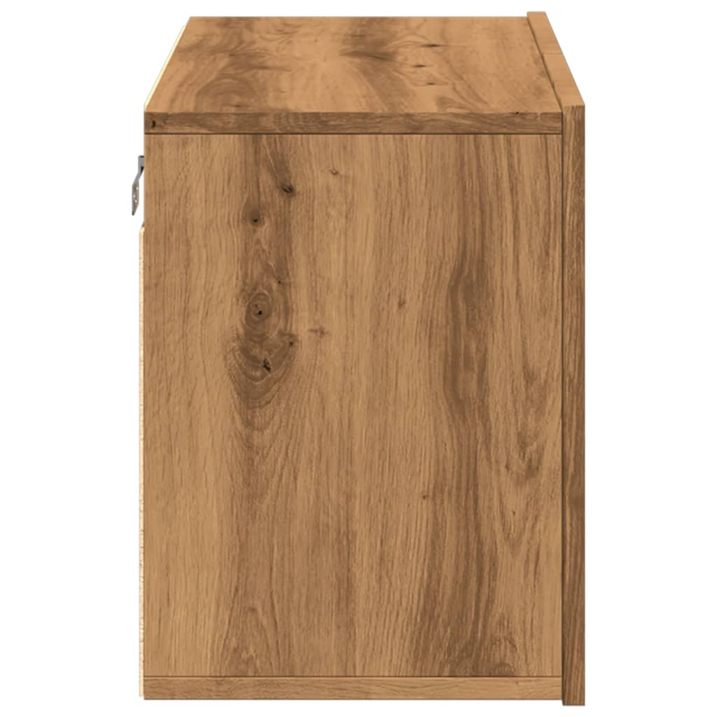 TV wall cabinet Artisan oak 60x30x41 cm
